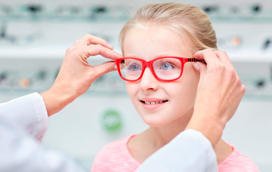 Подбор очков для зрения для детей