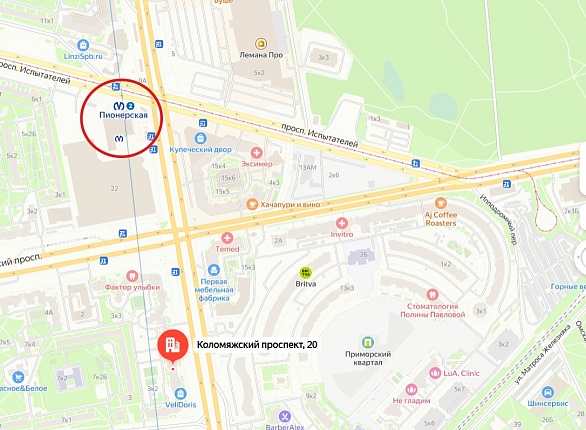 Мы открылись: Коломяжский пр-т 20