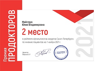 Продокторов, 2021