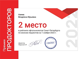 Премия ПроДокторов, 2022