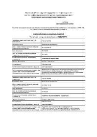 Сертификат об аккредитации